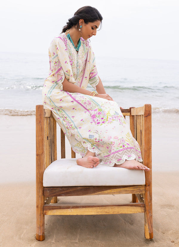 ARIEL IVORY KAFTAN